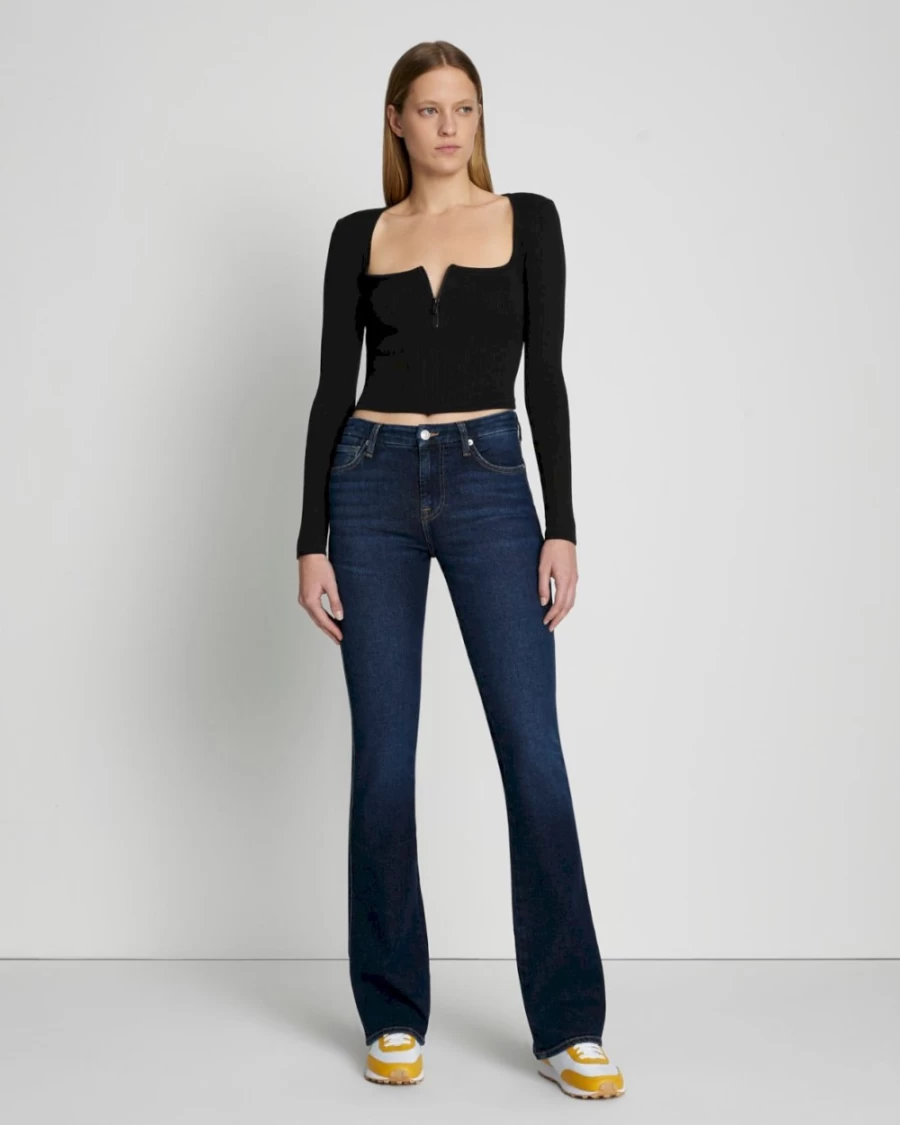 7 For All Mankind Women's Luxe Vintage Bootcut Jeans in Charisma Wash