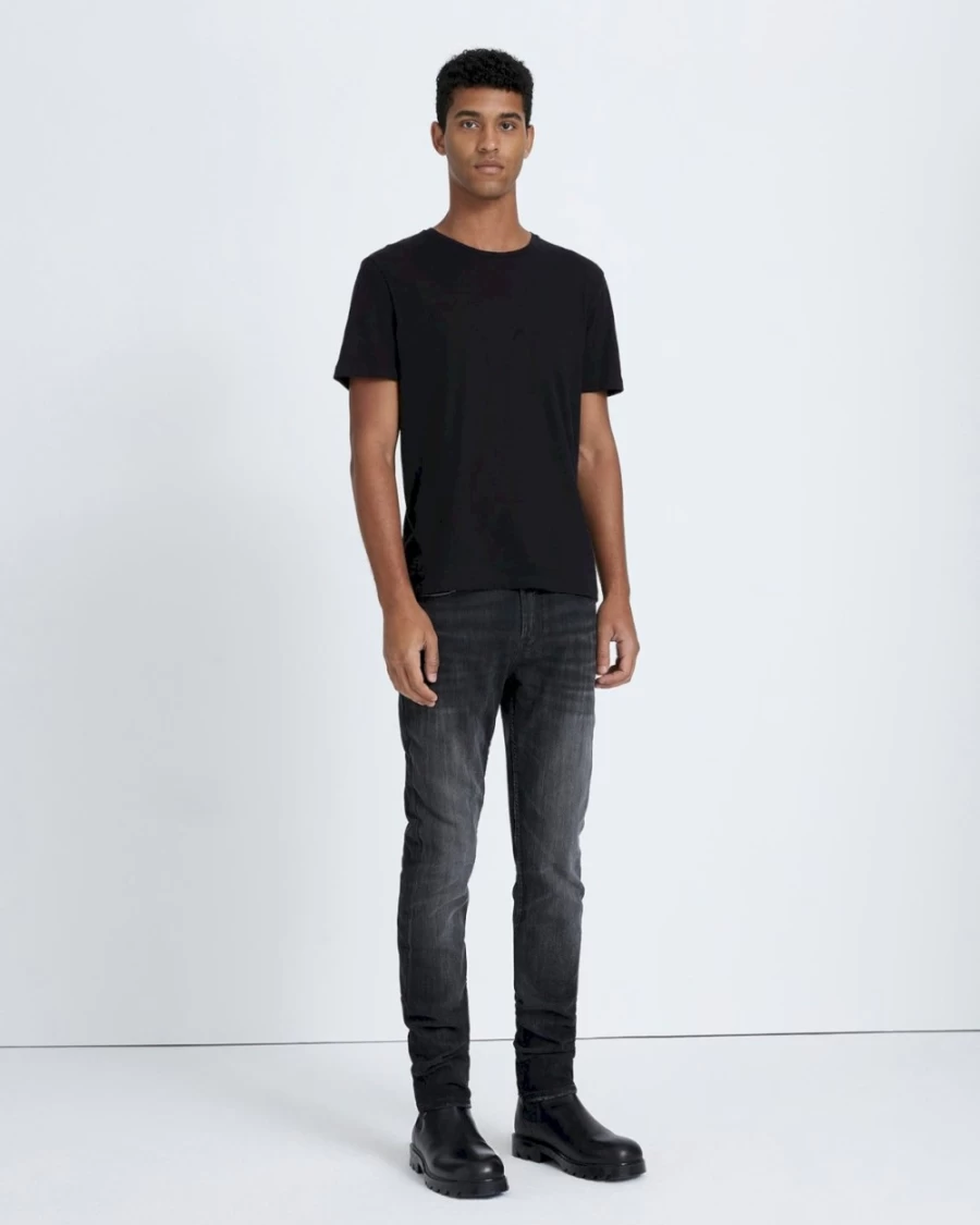 7 For All Mankind Men's Airweft Paxtyn Slim Fit Jeans in Como Wash