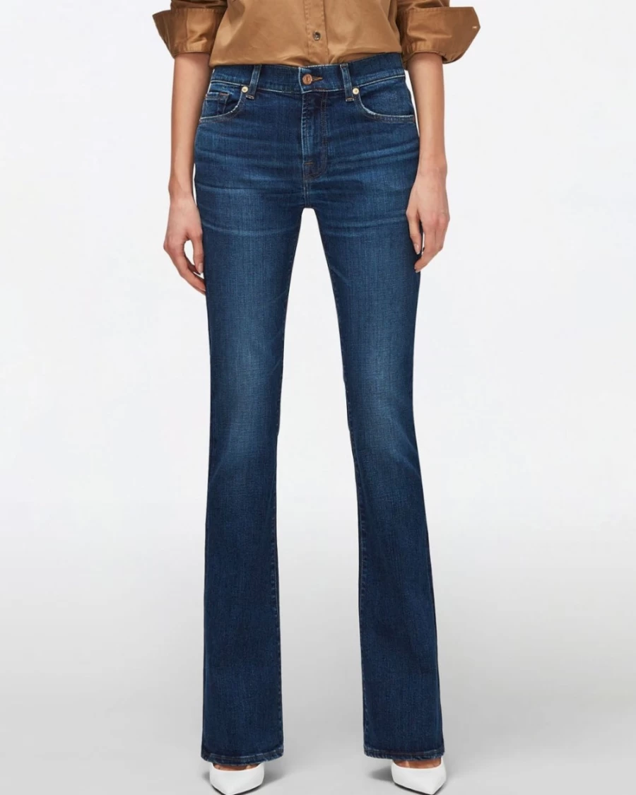 7 For All Mankind Women's Slim Illusion Highline Bootcut Jeans