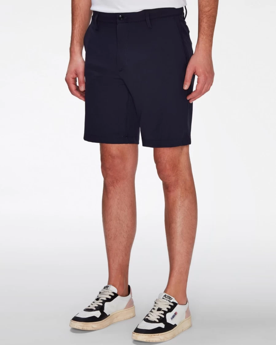 7 For All Mankind Men's Tech Series Shorts - Navy Blue Casual Comfort Fit