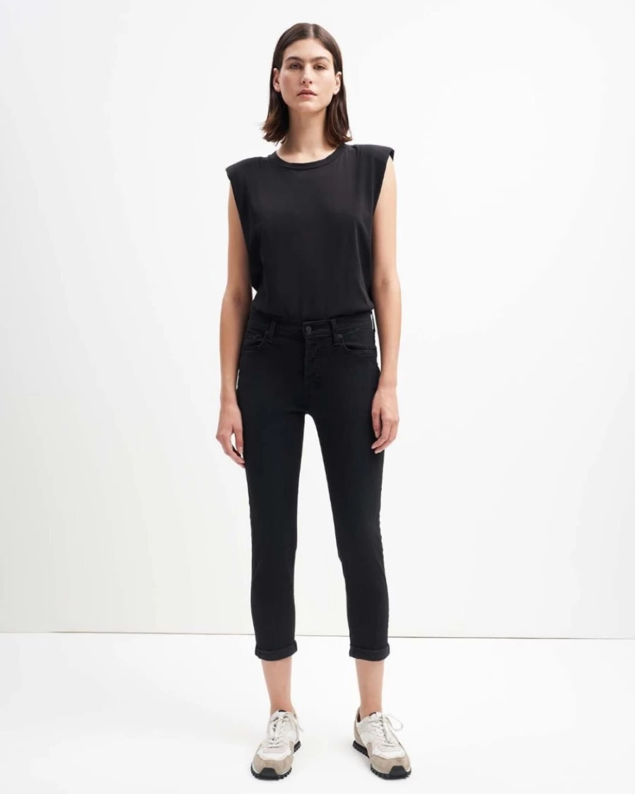 7 For All Mankind Women's Josefina Nice Ash Jeans