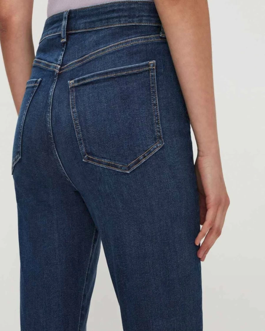 7 For All Mankind Women's Sophie Blue Ultra High Rise No Filter Skinny Jeans
