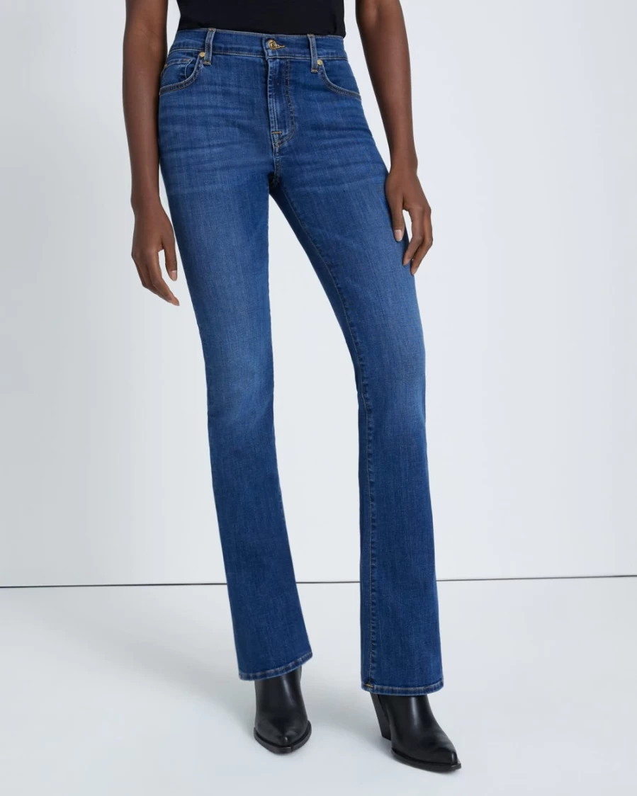 7 For All Mankind Women's Kimmie Bootcut Jeans in Duchess Air Stretch Denim